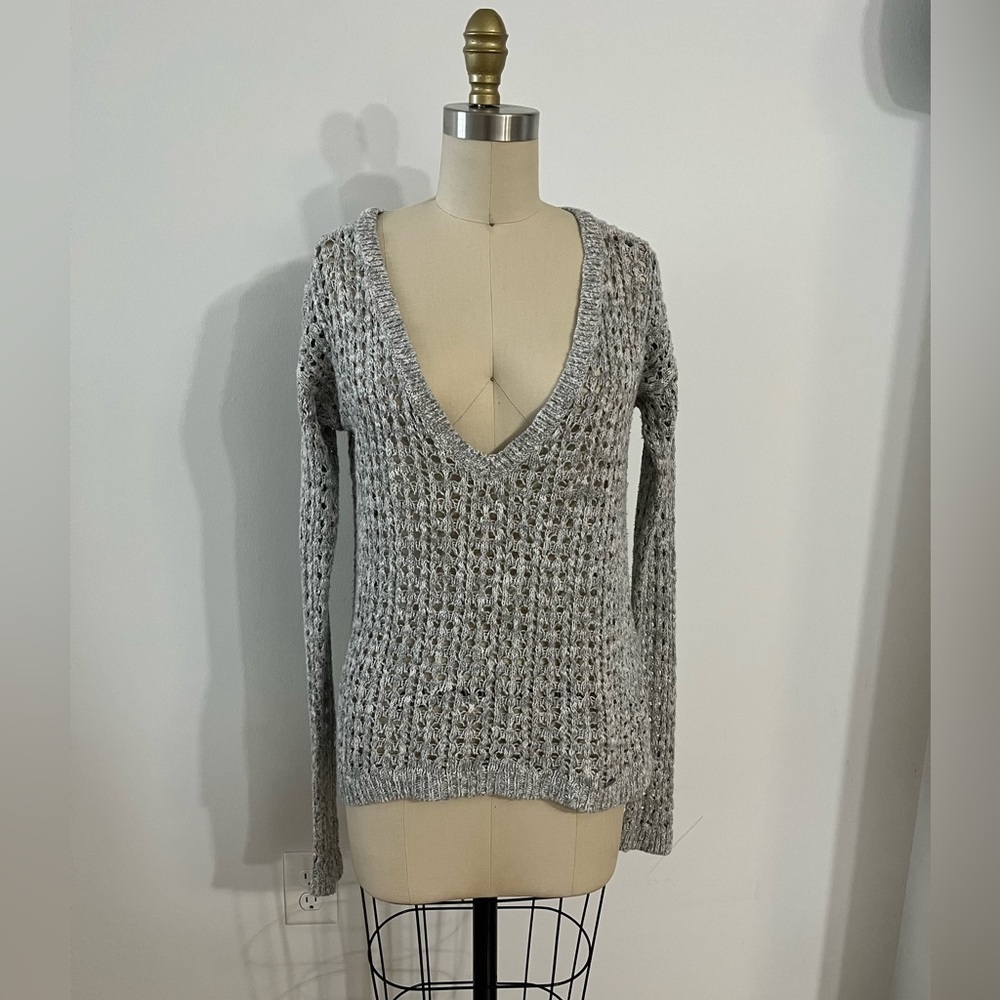 Hollister open knit oversized sweater